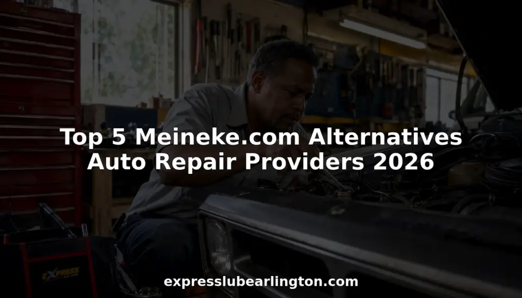 Mechanic inspecting car engine in auto repair shop