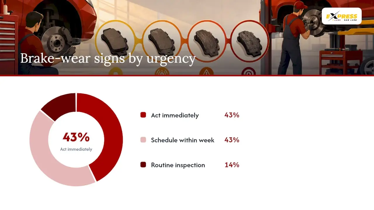 What are the signs your brake pads are worn out? — overview diagram