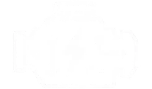 Outlined car battery icon with lightning bolt symbol