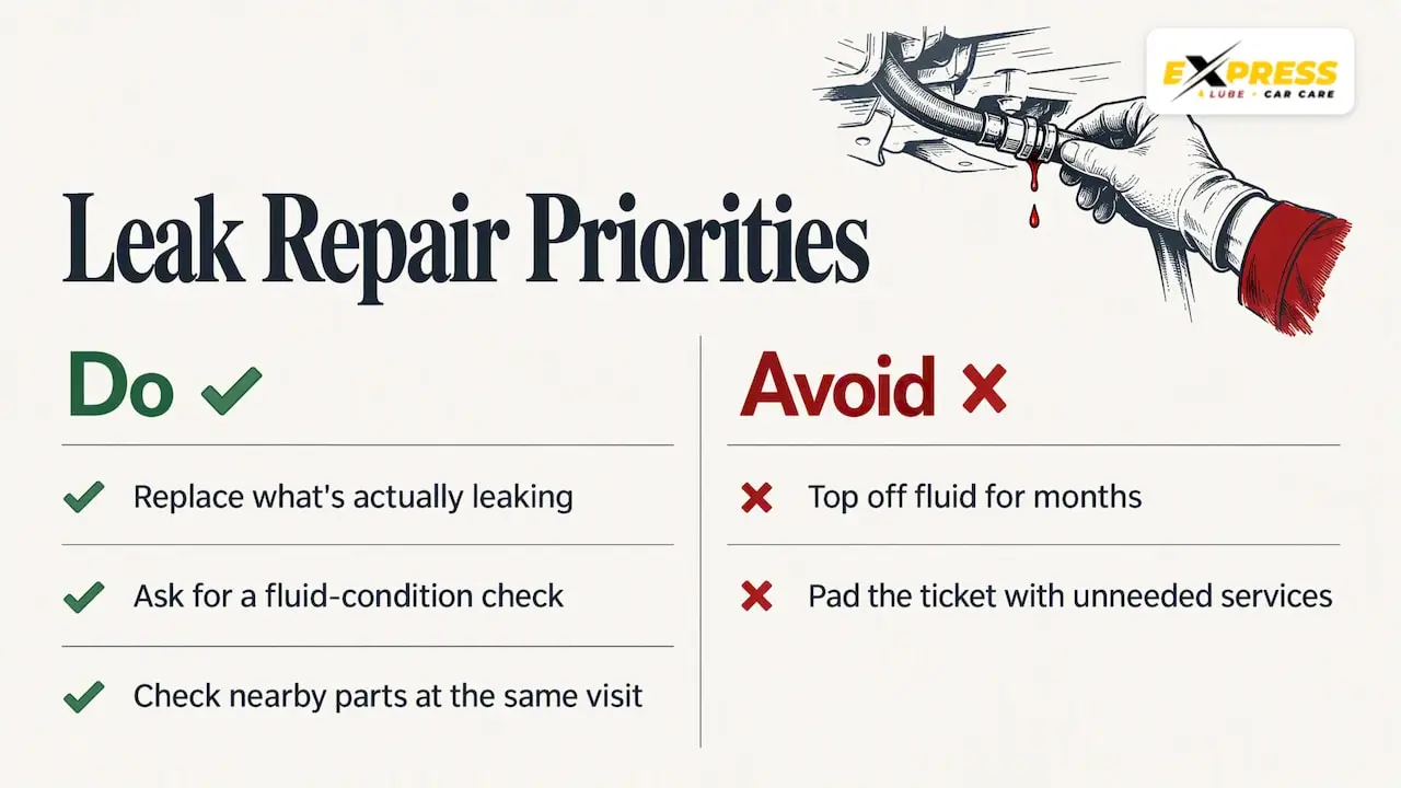 Our perspective: fix the leak before it becomes the repair you really dread — overview diagram