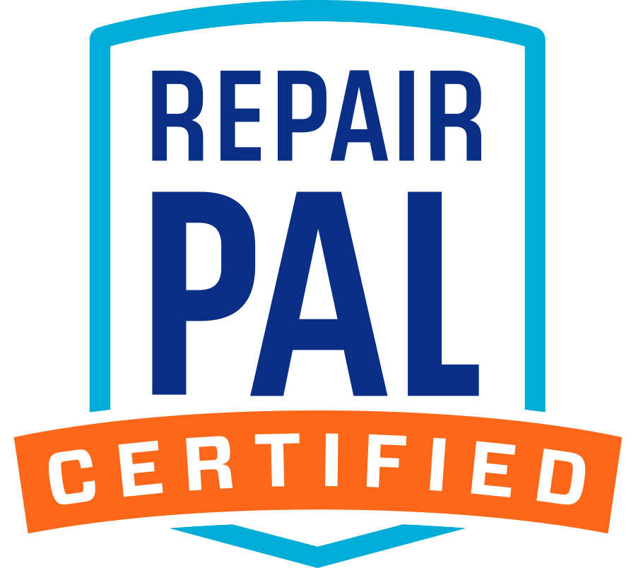 RepairPal Certified auto repair shop badge – Express Lube & Car Care in Arlington, TX.